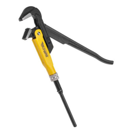 Картинка Ключ трубный рычажный № 0 литой L 250 мм KR-12-5901 KRANZ