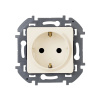 Розетка с заземлением Слоновая кость Legrand INSPIRIA