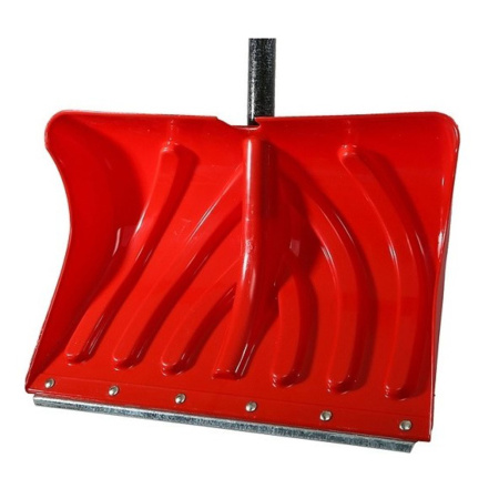 Картинка Лопата снеговая черенок и ручка 49х35 Красная Sturm