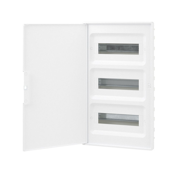 Картинка Корпус пластиковый встраиваемый FRAME ЩРВ-П-36 IP41 Белая дверь F36B1WW DKC