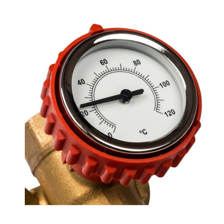 Картинка Группа насосная с термостатическим смесительным клапаном 1' без насоса STOUT