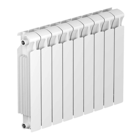 Картинка Радиатор биметалл 500х100 9 секций Боковое подключение RIFAR MONOLIT