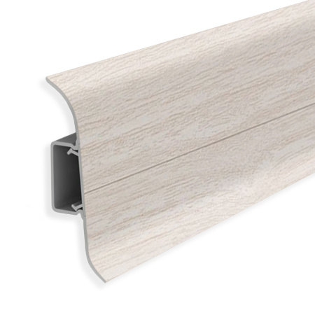 Плинтус К55 Комфорт 2,5 м Светлый ясень