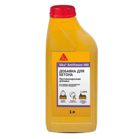 Добавка в бетон 1 л SIKA Antifreeze-300