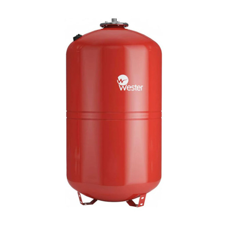 Бак расширительный мембранный для отопления Красный 150 л 5 бар 1" НР WRV Wester