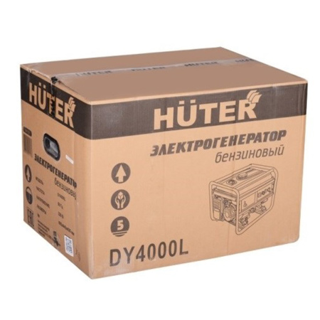 Картинка Бензогенератор Huter хутер DY4000L 3,3 кВт