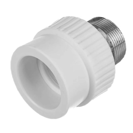 Картинка Муфта комбинированная под ключ 40х1 1/4' НР полипропилен РОСТерм