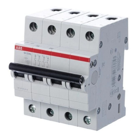 Автоматический выключатель 4п SH204 С 6А 4,5кА ABB