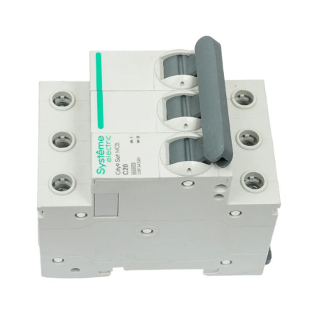 Картинка Выключатель автоматический 3п 20А С 4.5kA 400В City9 Set Systeme Electric