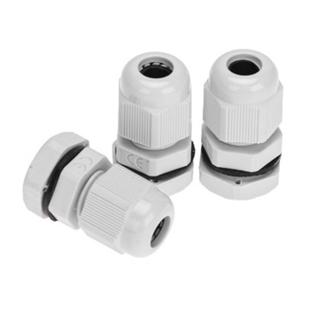 Картинка Ввод кабельный пластиковый PG-7 3,5-6 мм Серый REXANT