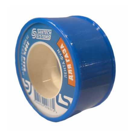 Картинка Лента ФУМ PTFE 19х0.2х15000 мм катушка ГАЗ SantechSystems