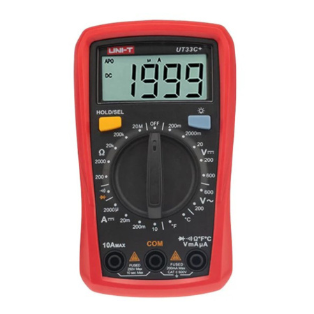 Портативный мультиметр цифровой UNI-T UT33C+