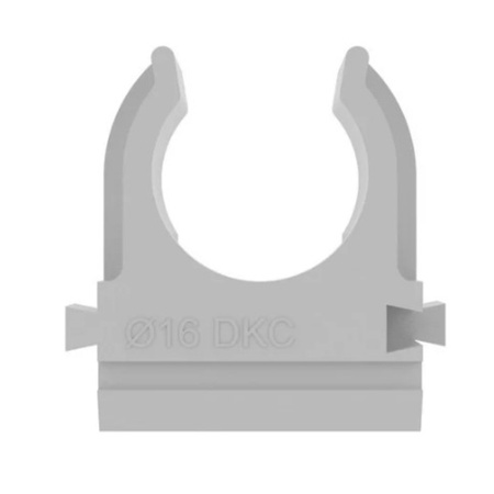 Картинка Держатель-клипса с защелкой 16 мм для труб DKC