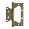 Петля накладная 100х75 Без врезки 800-4" Старая бронза Нора