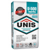 Высокоэластичный армированный плиточный клей Unis U-500 Superflex 15 кг