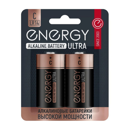 Картинка Батарейка Тип С ENERGY Ultra LR14/2В