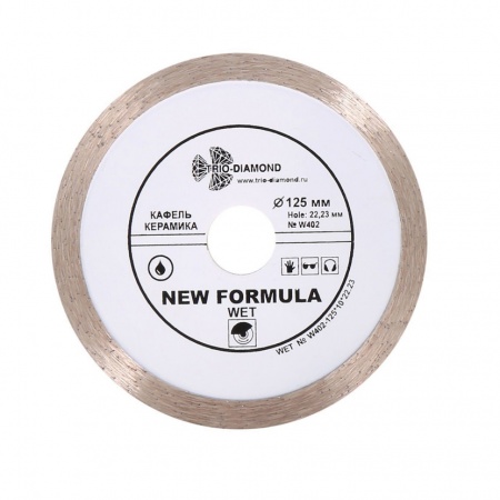 Алмазный диск Trio Diamond New Formula Wet 125х22,2 мм