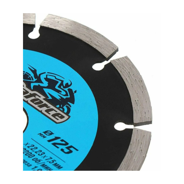 Картинка Круг алмазный 125х22,23х7,5х1,9 мм Diaforce Segment basic