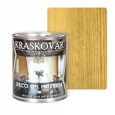 Масло для интерьера Kraskovar Deco Oil Interior 0,75 л Маслина