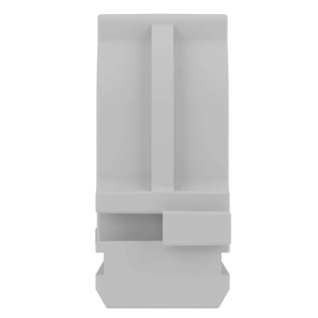 Картинка Держатель-клипса Серая с защелкой для монтажного пистолета Ø 16 мм для труб DKC