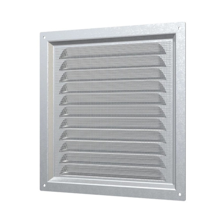 Картинка Решетка вентиляционная 2020МЦ сетка 200х200 мм Оцинкованная сталь ERA
