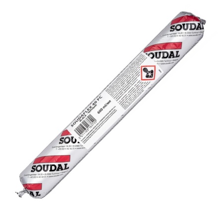 Полиуретановый клей-герметик 40 ФС Черный 600 мл Soudal