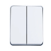 ATLASDESIGN Profi54 выключатель 2 клавишный 10 АХ Белый ATN540151 Systeme Electric