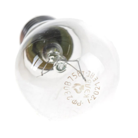 Картинка Лампа накаливания шар прозрачный 75Вт 230В Е27 Калашниково