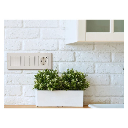 Картинка Рамка 3 поста Слоновая кость Legrand INSPIRIA