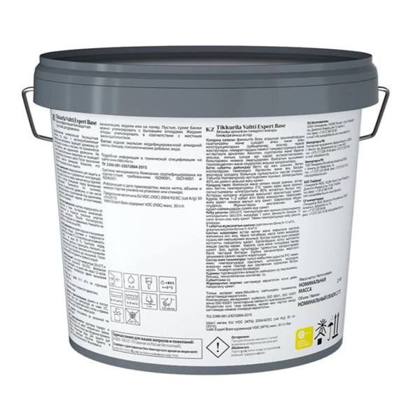 Картинка Грунт-антисептик для дерева  2,7 л Tikkurila/Tikkivala Valtti Expert Base