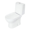 Унитаз-компакт универсальный выпуск нижний подвод 2 режима Белый Next Comfort Sanita Luxe