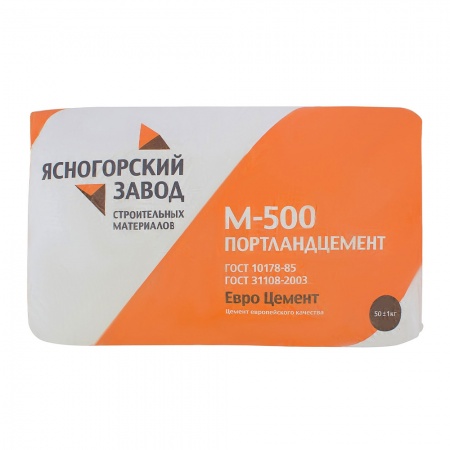 Цемент ЯЗСМ ЕвроЦемент М500 50 кг Ясногорск