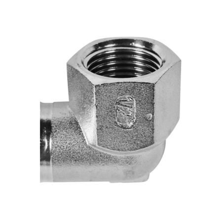 Картинка Угольник-переходник ВПр-ВР Ø 22х1/2" Нержавеющая сталь пресс ROMMER