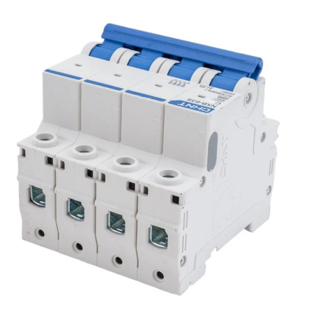 Картинка Выключатель автоматический 4п С 32А 4,5кА NXB-63S CHINT