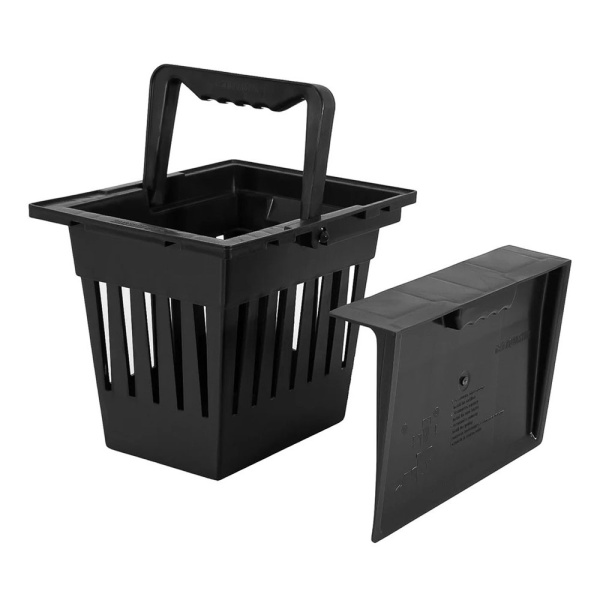 Картинка Дождеприемник пластиковый в сборе c решеткой 350х350х420 мм AQUASTOK MASTER B125