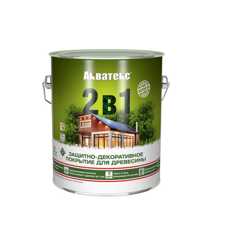 Акватекс Грунт-Антисептик 2в1 Рябина 2,7 л
