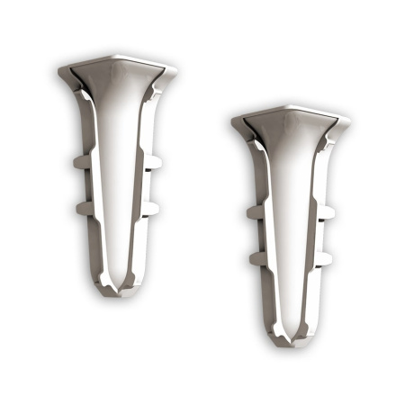 Картинка Угол внутренний для плинтуса Идеал Классик К-П70 Ясень 251