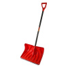 Лопата снеговая черенок и ручка 49х35 Красная Sturm