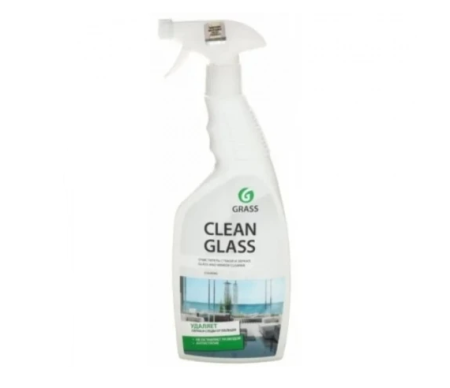 Очиститель стекол и зеркал авто Clean Glass спрей 600 мл ГРАСС