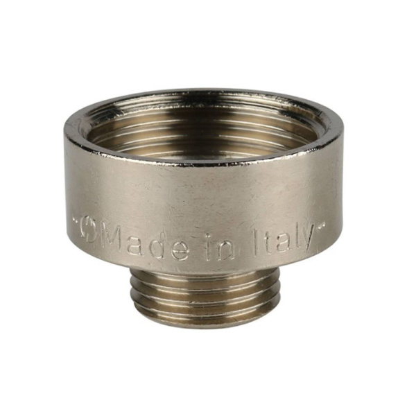 Картинка Переходник ВН 1"х1/2" никелированный STOUT