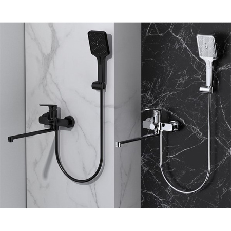 Изображение Смеситель для ванны Хром SPLENKA 9S30.22 Картинка Смеситель для ванны Хром SPLENKA 9S30.22