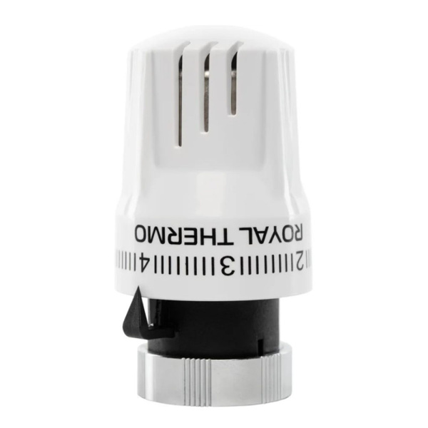 Картинка Термоголовка жидкостная М30х1,5 Белый RTO Royal Thermo