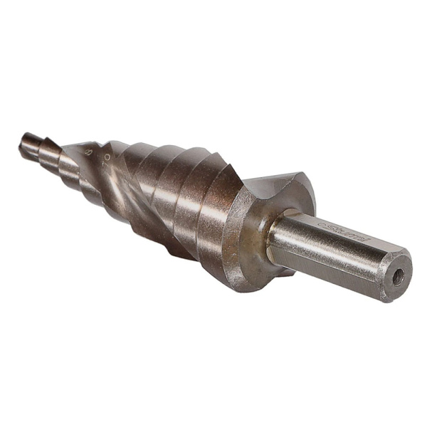 Картинка Сверло ступенчатое по металлу 4-20 мм спираль кобальт Sturm