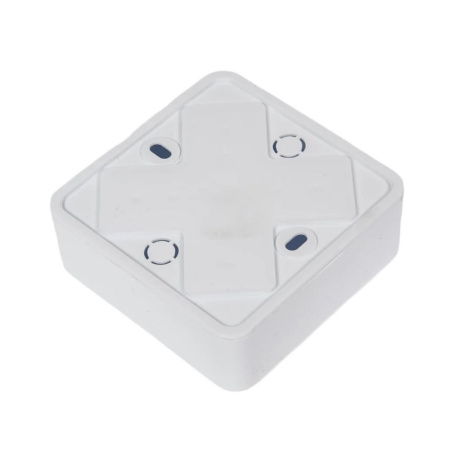 Картинка Распаячная коробка 75х75х28 мм Белая BS-W-75-75-28 IP40 ЭРА