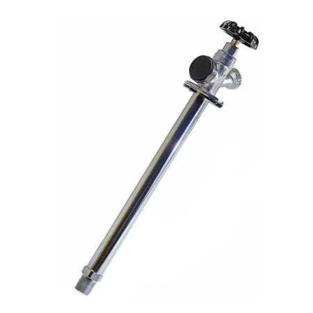 Картинка Незамерзающий кран водоразборный латунь без штуцера НР G1/2"х3/4" 250 мм SantechSystems