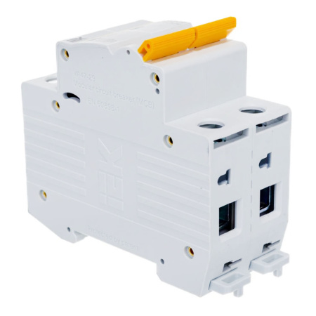 Картинка Выключатель автоматический 2п 10А С ВА47-29 4.5кА IEK