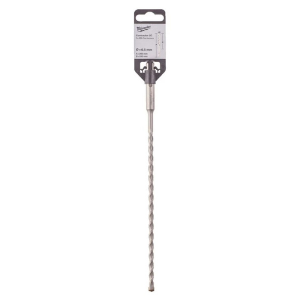 Картинка  Бур 6,5х260 мм SDS-plus 2 грани CONTRACTOR Milwaukee