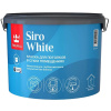 Краска для потолка антибликовая глубокоматовая 9 л База А Tikkurila Siro White