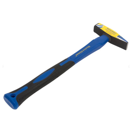 Картинка Молоток слесарный 300 г с фиберглассовой рукояткой МастерАлмаз