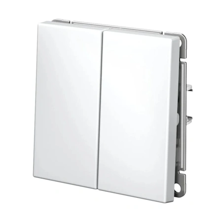 Выключатель 2-клавишный механизм SE ArtGallery Лотос GAL001351 Systeme Electric